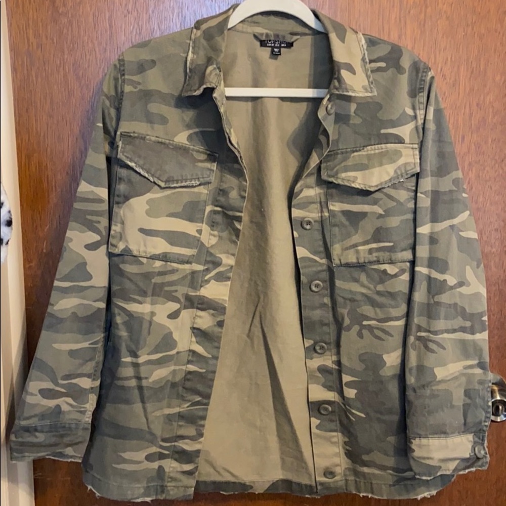 TOPSHOP Military jacket - Picture 2 of 8
